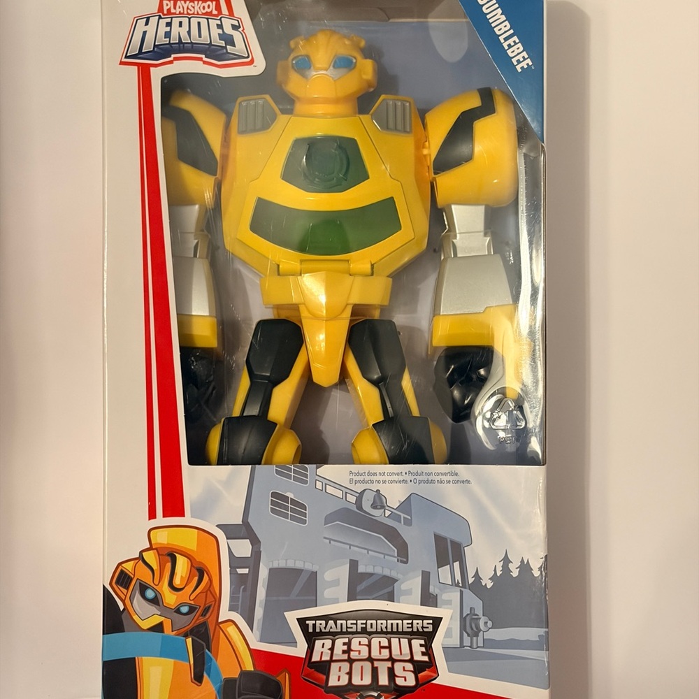 Playskool Heroes Transformers Rescue Bots BUMBLEBEE Yellow Figure 2015 - NEW